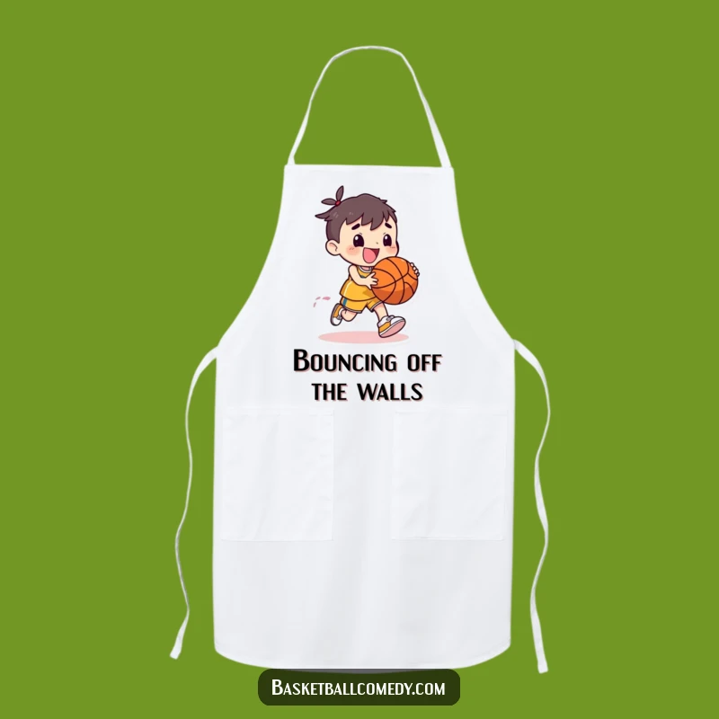 Funny Dribbling Character Apron: Cook Up Fun with this Funny Gift