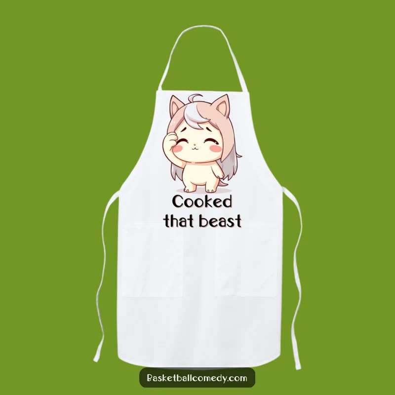 Funny Relief Chef's Apron - Comical Completion Wear