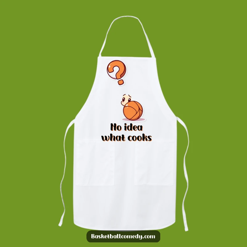 Funny Confused Chef's Apron - Hilarious Kitchen Helper for Cooking Mishaps