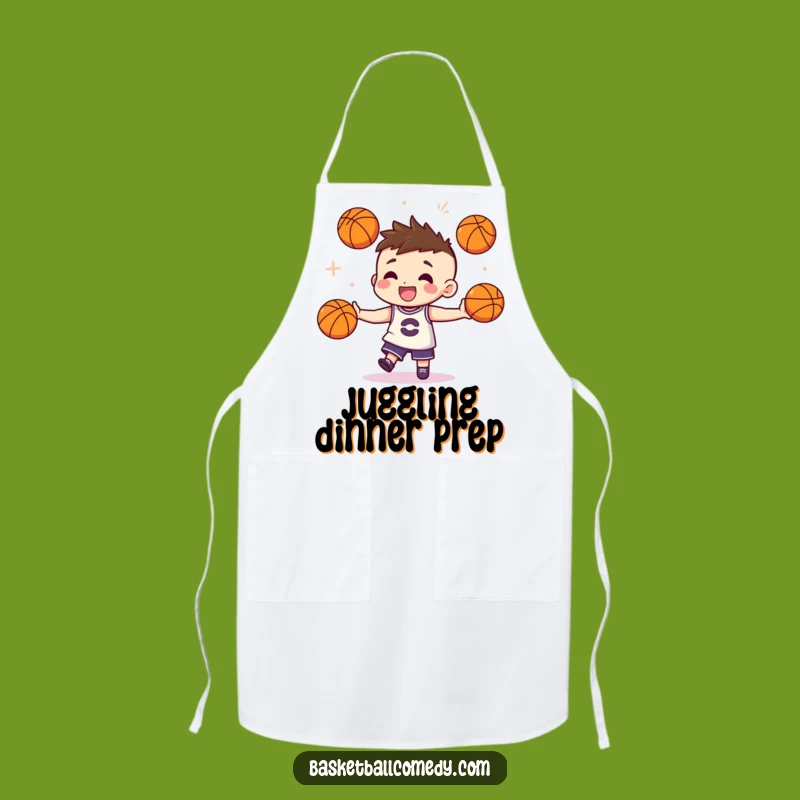 Funny Juggling Chef's Apron - Skillful Kitchen Wear