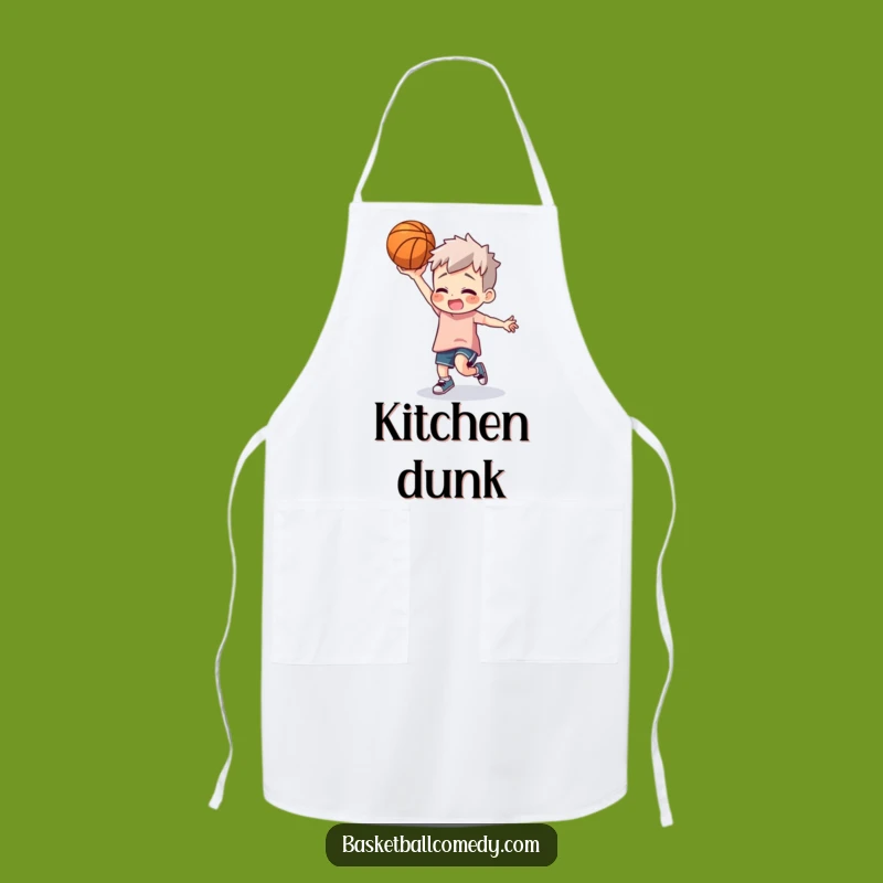 Funny Basketball Dancer Apron - Kitchen Moves and Chef's Game