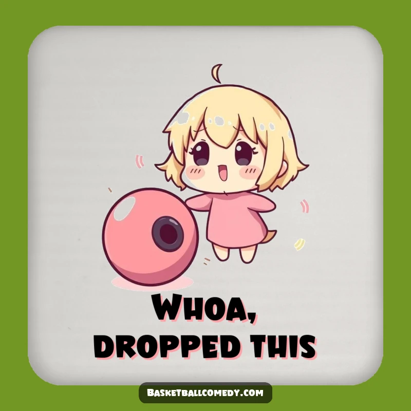 Funny Surprise Ball Coaster - Protect Surfaces Humorously