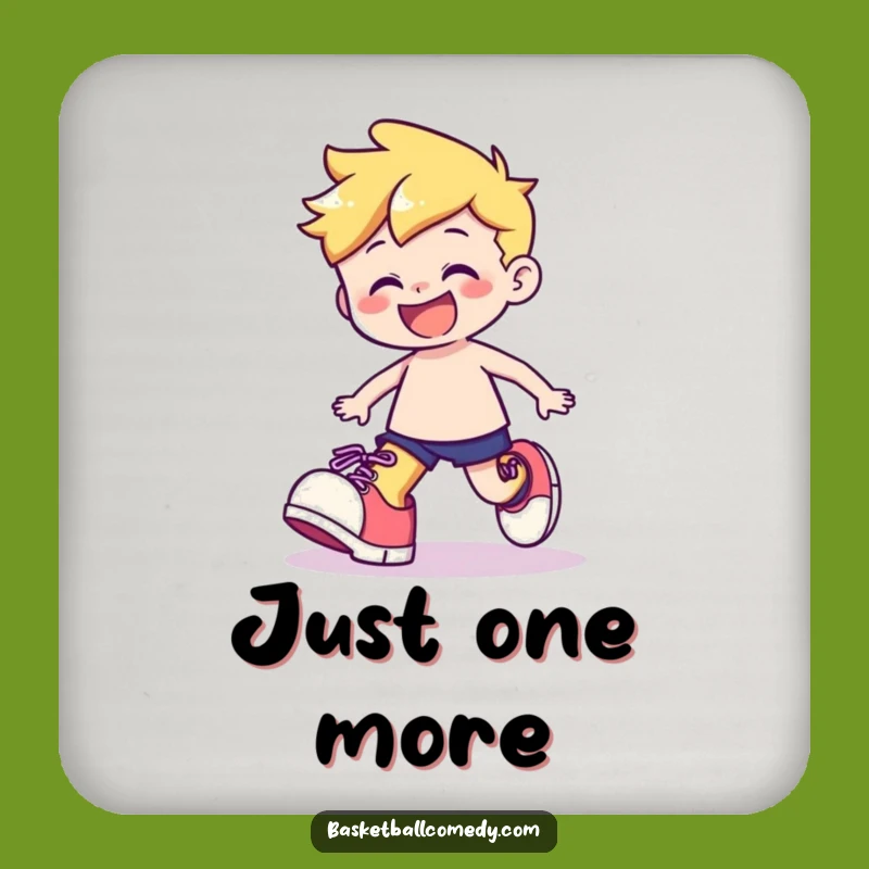 Funny Stumbling Character Coaster: Protect Surfaces, Add Humor Gift