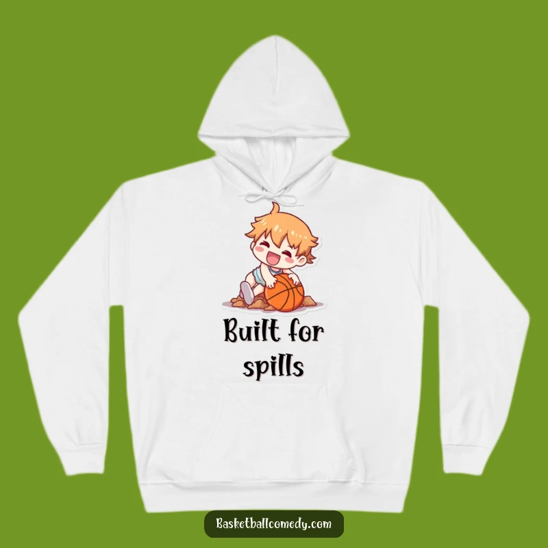 Funny Kawaii Character Tripping Hoodie - Cozy & Hilarious Gift!