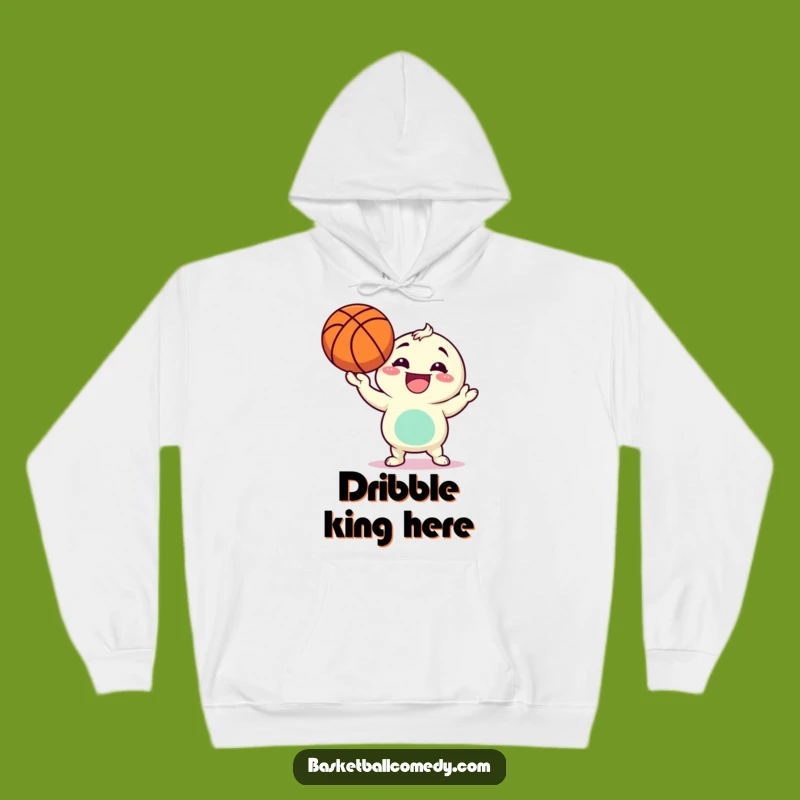 Funny Basketball Character Hoodie: Cozy & Comedic Warmth Gift for All