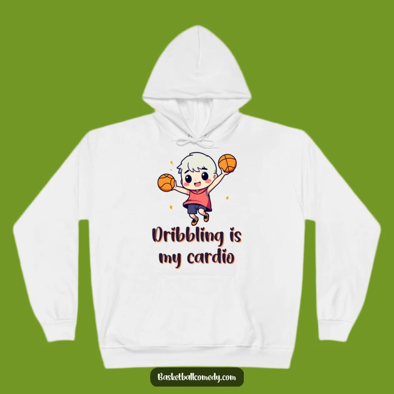 Funny Basketball Dance Hoodie: Cozy Sweatshirt for Energetic Fun Lovers