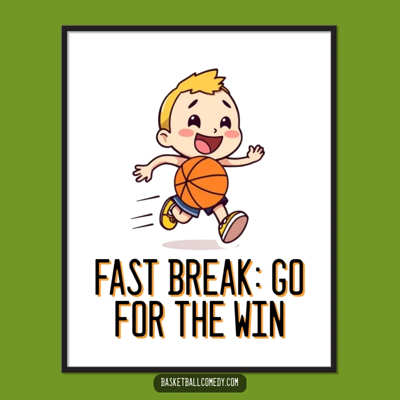Funny Free Printable Character Basketball Wall Art - Dynamic Downloadable Art