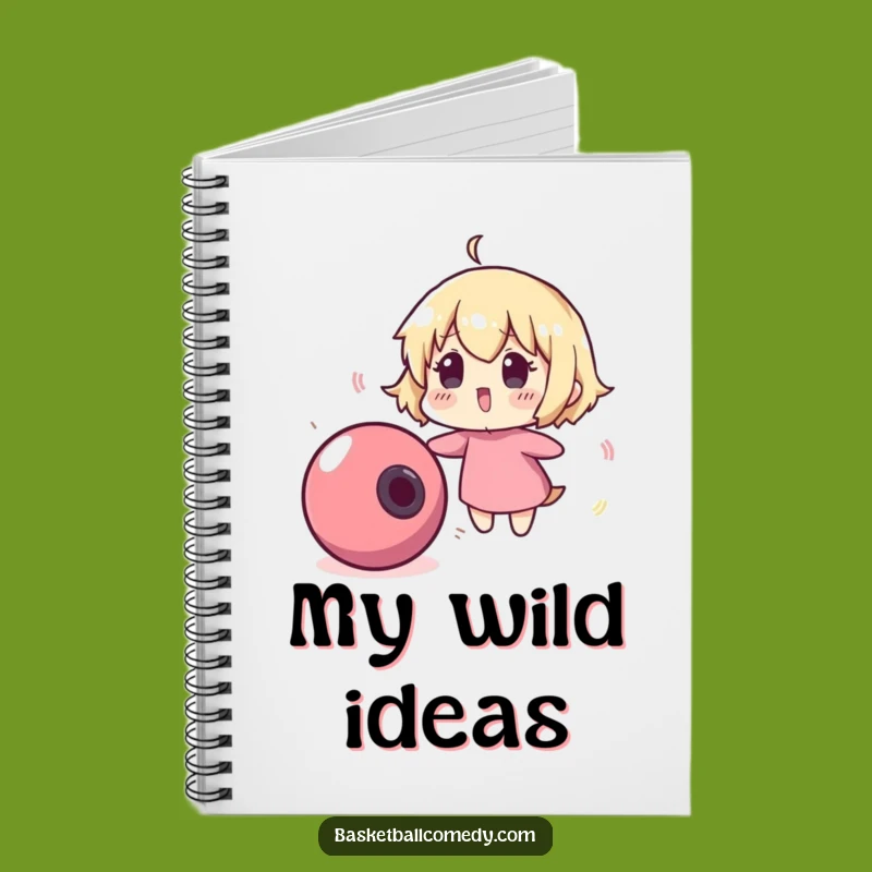 Funny Surprise Ball Notebook - Record Your Reactions