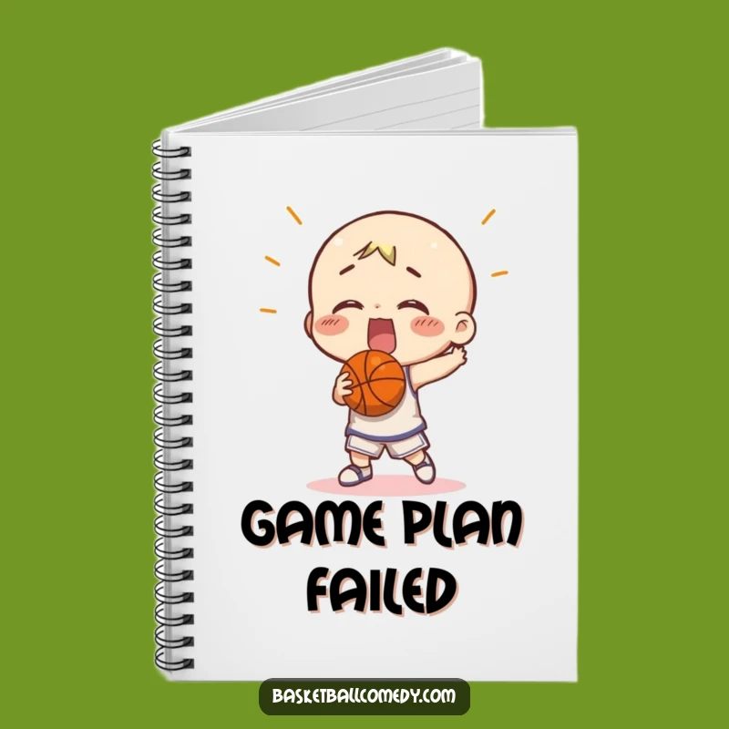 Funny Basketball Miss Notebook: Hilarious Failed Shot Journal