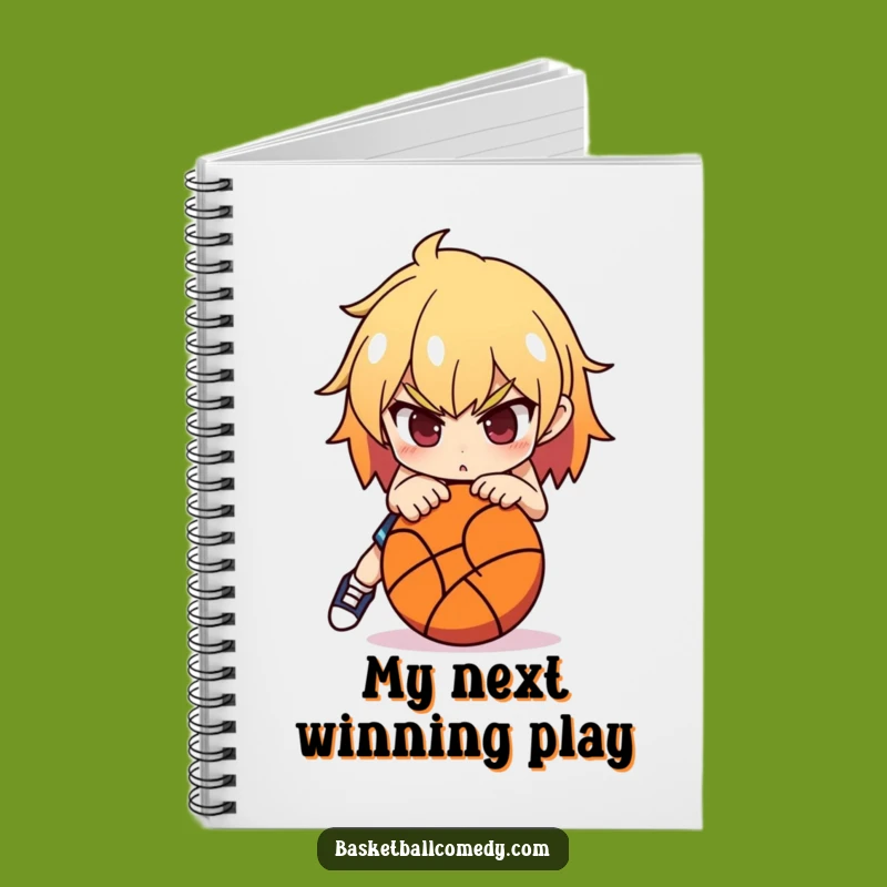 Funny Basketball Player Notebook - Jot Down Plays and Ideas Gift