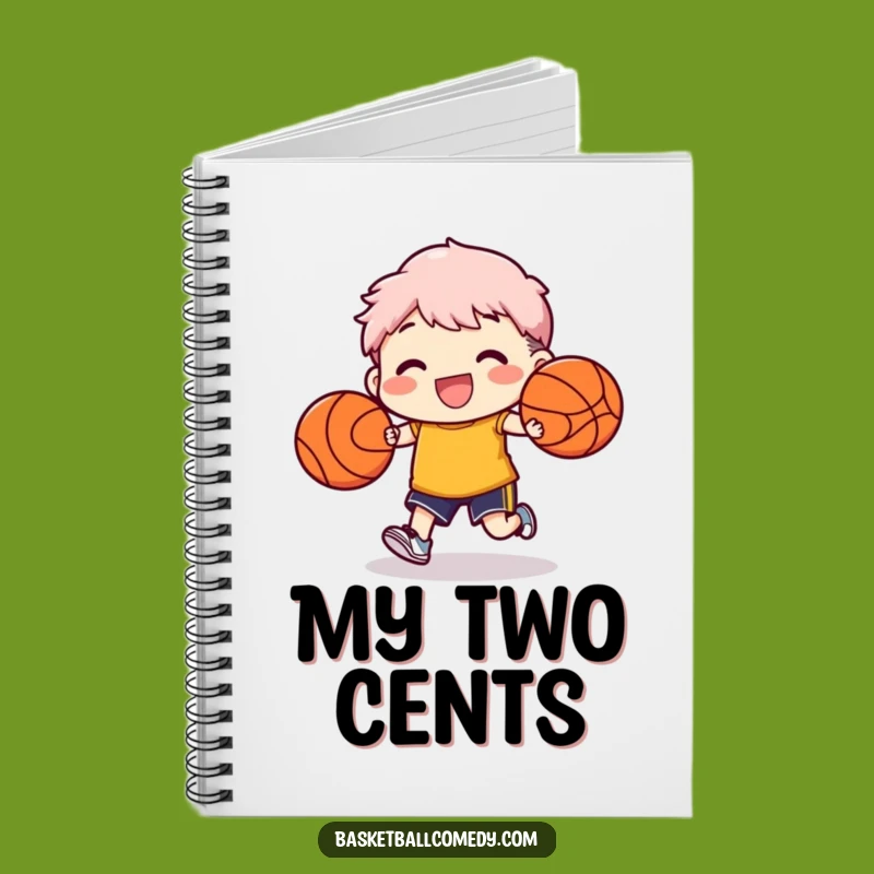 Funny Dribbling Practice Notebook - Capture Your Best Plays