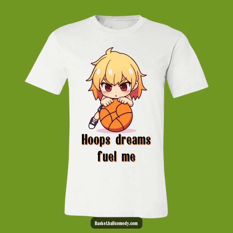 Funny Determined Basketball T-Shirt - Ready to Play Gift Tee