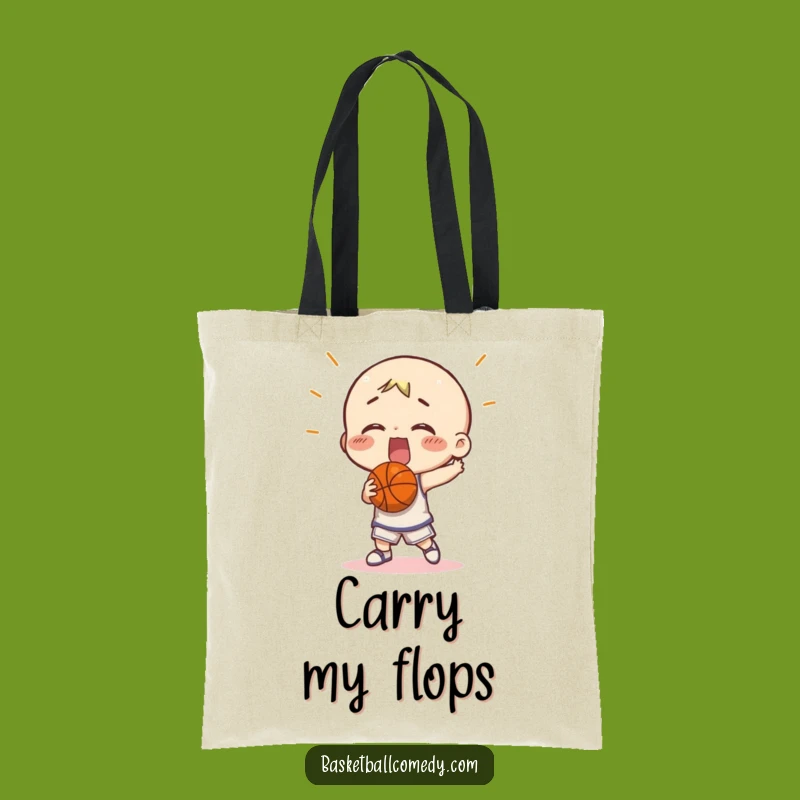 Funny Basketball Miss Tote Bag: Hilarious Failed Shot Carry-All